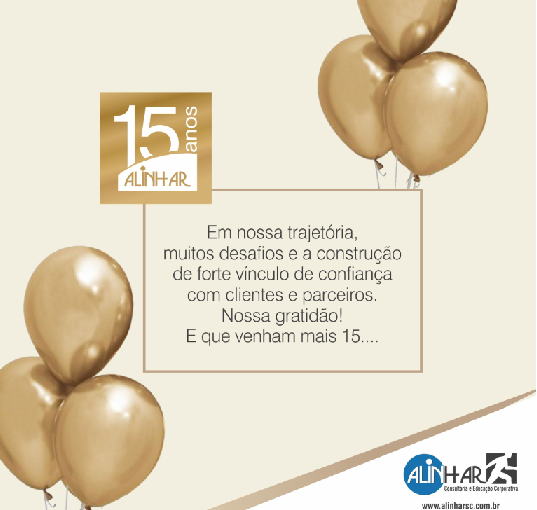 Aniversário ALINHAR